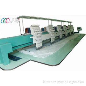 Multi Needle 6 Head Cap / T-shirt Embroidery Machine With A
